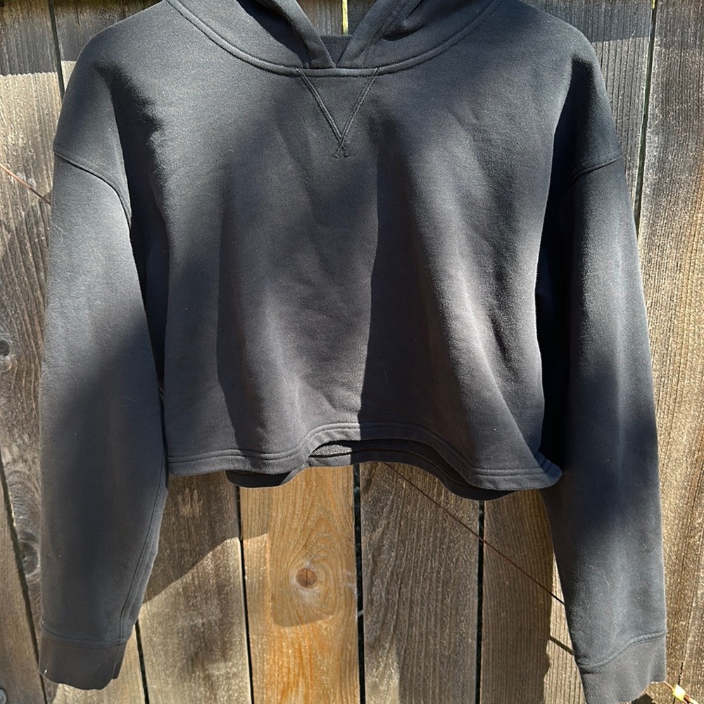 All Yours cropped hoodie